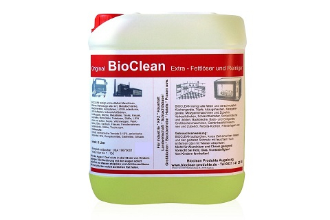 Bioclean Universalreiniger / Fettlöser - Konzentrat 5 Liter Kanister