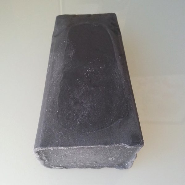 Grobe Polierpaste - Vorpolierwachs Grau-schwarz 1 Kg