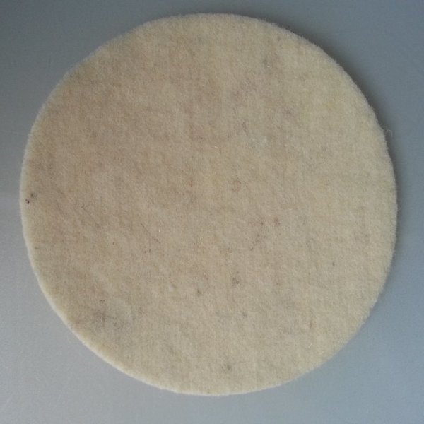 Schafwoll Pad zum Polieren Durchmesser 150 mm